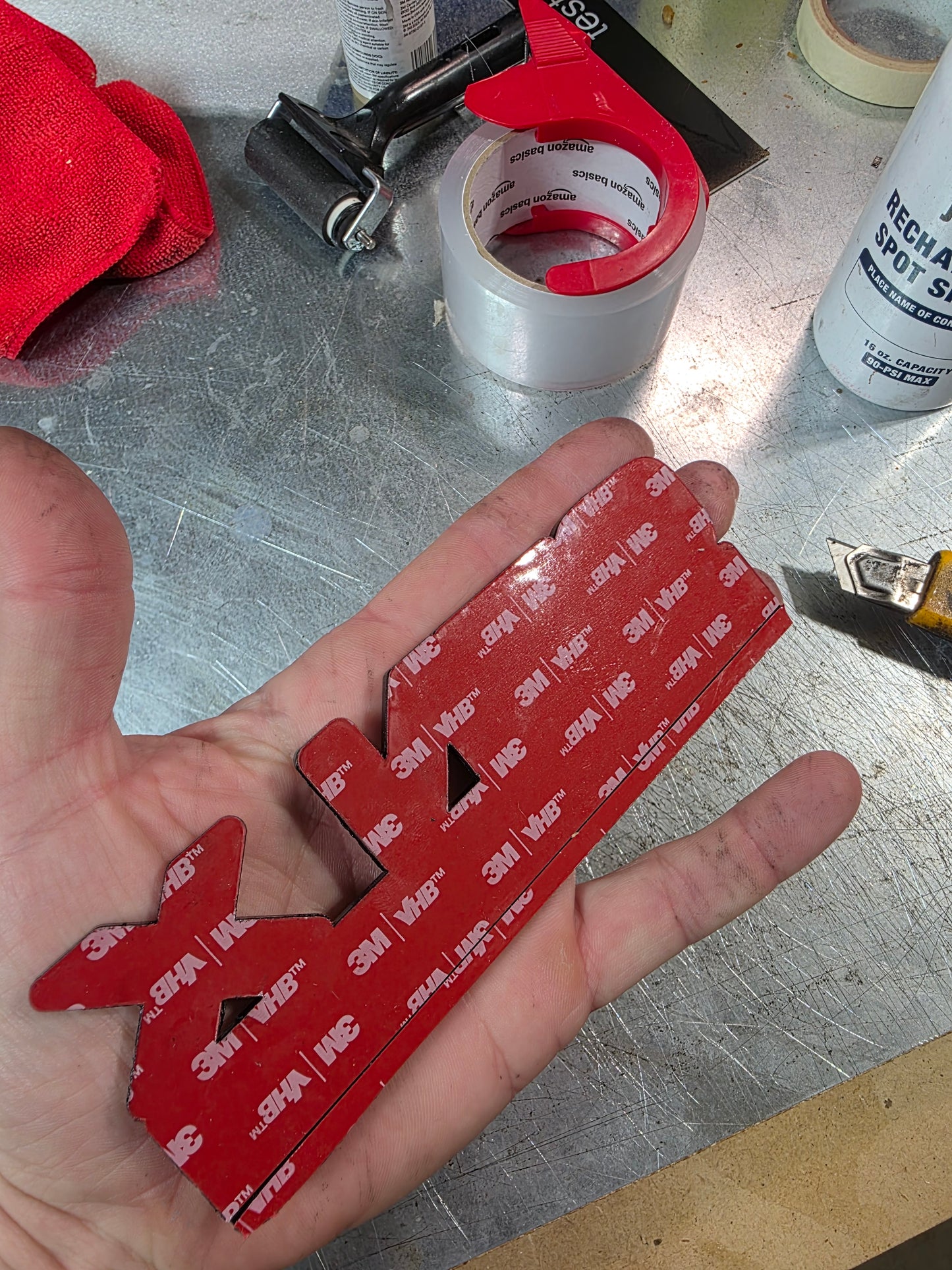 Gen X Edition Car Emblem Badge – Custom X Color | UV-Resistant Acrylic | 5″ 6″ 7″ | 3M VHB Adhesive | Lifetime Warranty