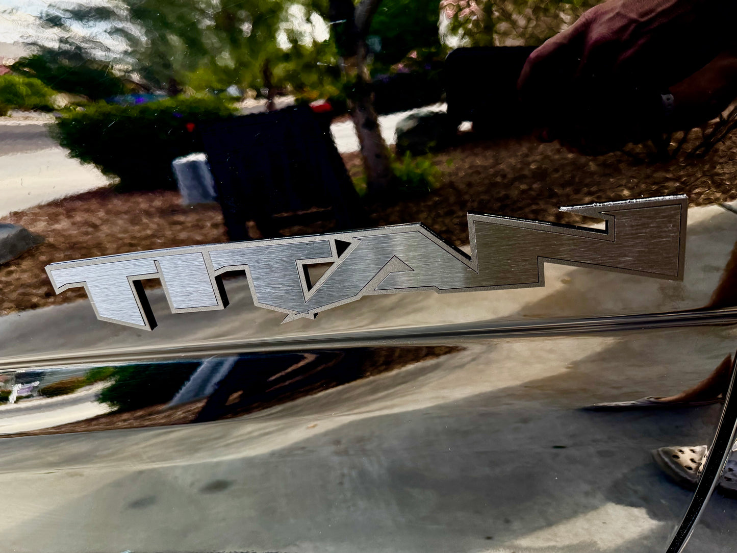 Blacked Out TITAN Emblem Set