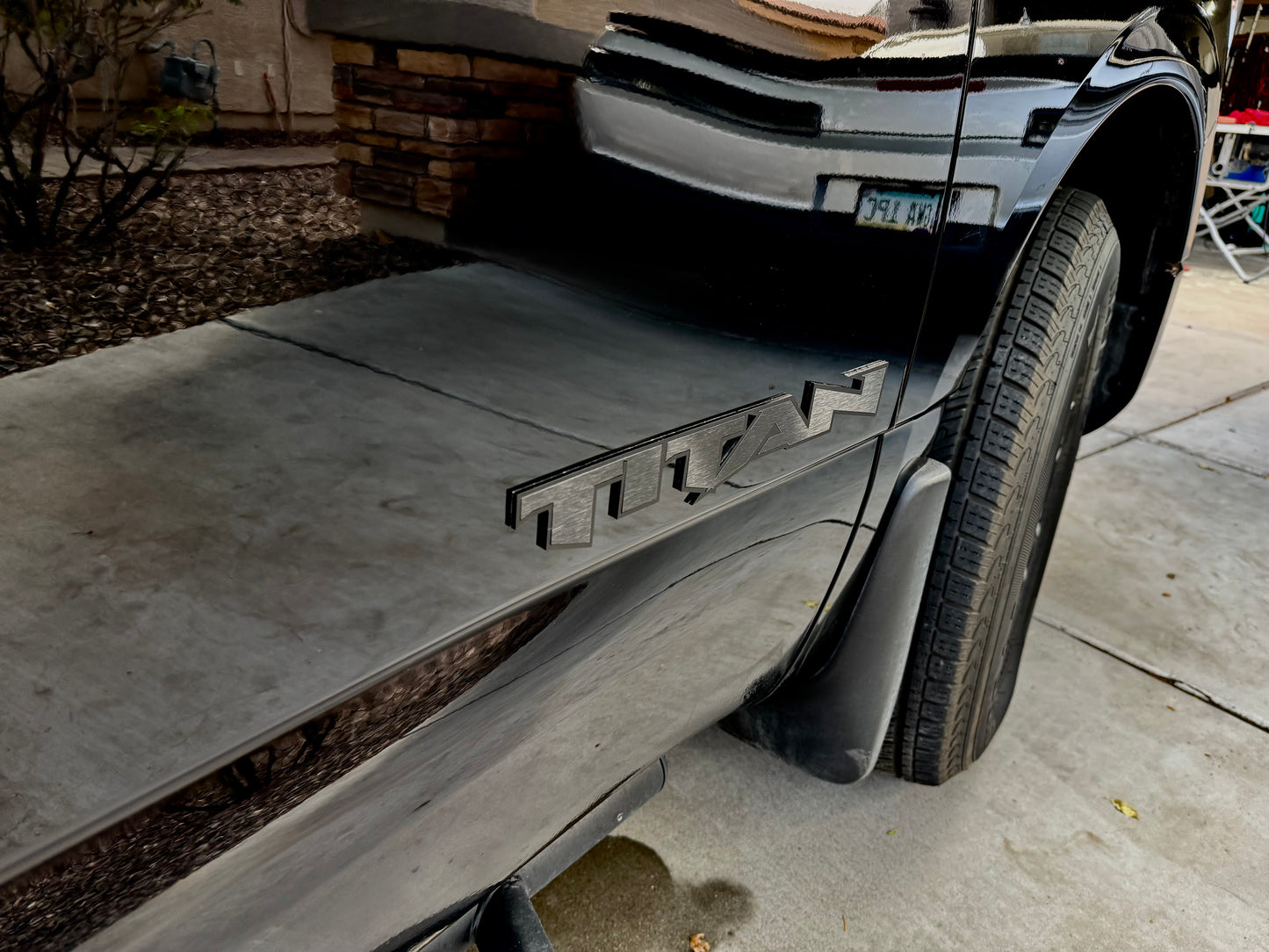 Blacked Out TITAN Emblem Set