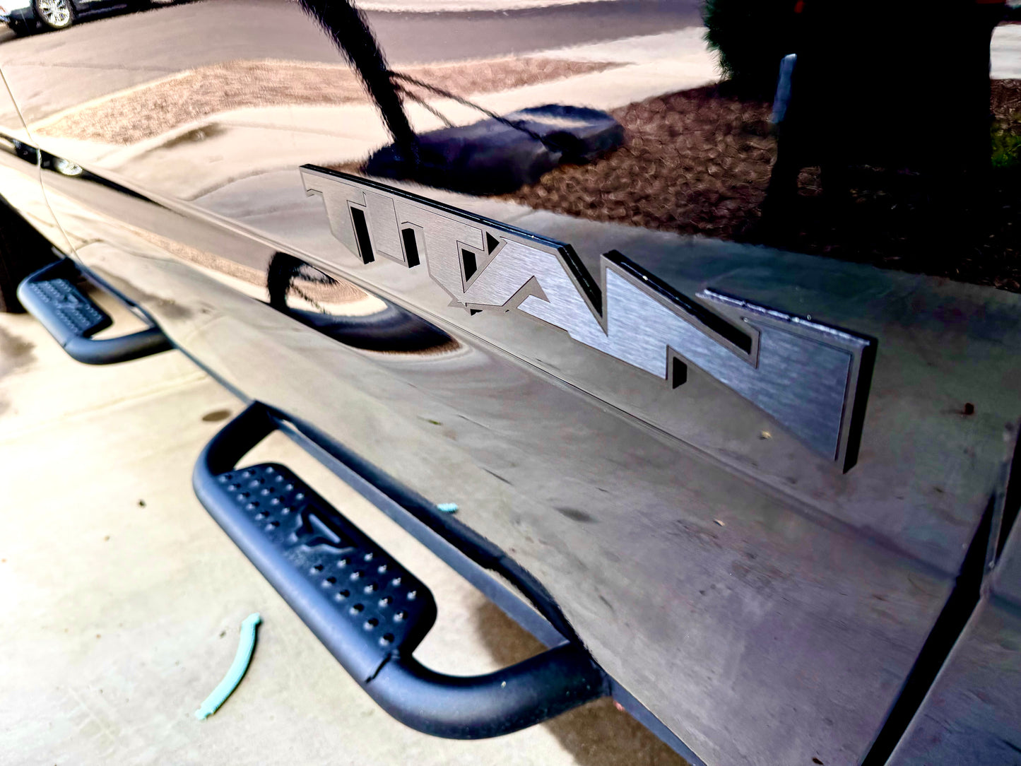 Blacked Out TITAN Emblem Set