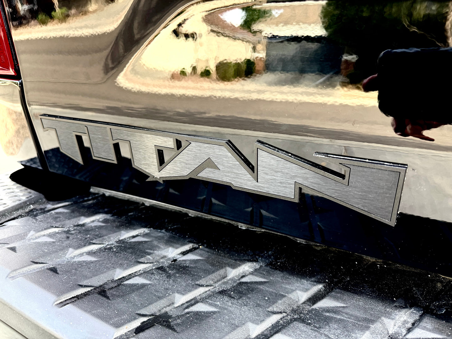 Blacked Out TITAN Emblem Set