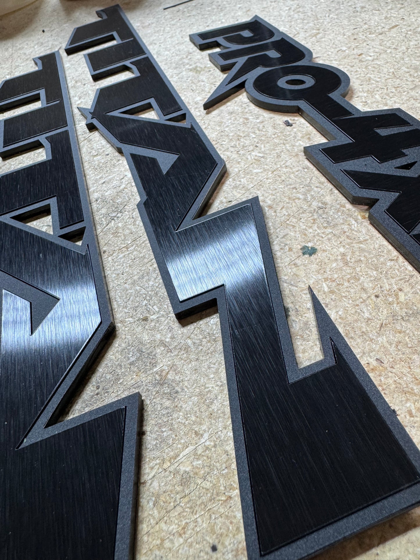 Blacked Out TITAN Emblem Set