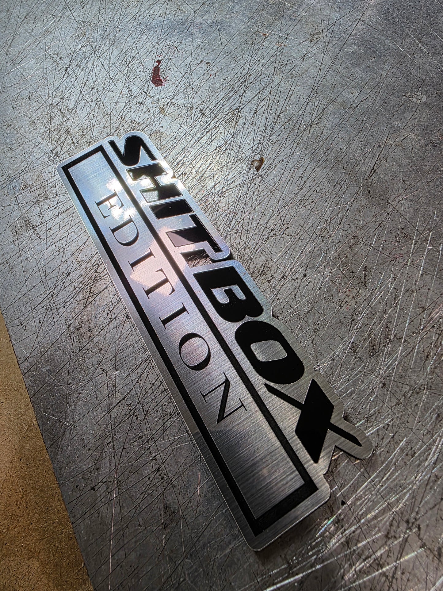 Shitbox Edition Car Emblem V2 – UV-Resistant Acrylic Vehicle Badge | 5″, 6″, 7″ | 3M VHB Adhesive | Lifetime Warranty (Copy)